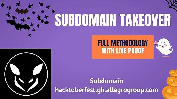 Subdomain Takeover  Bug Bounty POC full methodology with live proof - Bug Bounty University