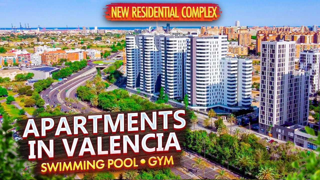 Apartments in a Luxury Residential Complex in Valencia Spain Real Estate Alegria YouTube
