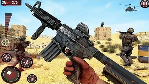 Real Commando Shooting Game 3D- Fps Shooting Game - Android GamePlay.