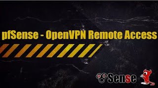 pfSense - OpenVPN Remote Access(, 2014-07-14T20:44:14.000Z)