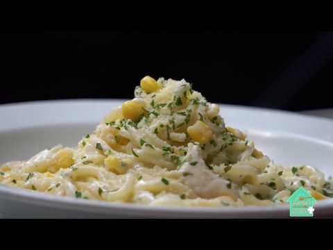 HEALTHY & FAST!! Creamy Chicken Pasta!