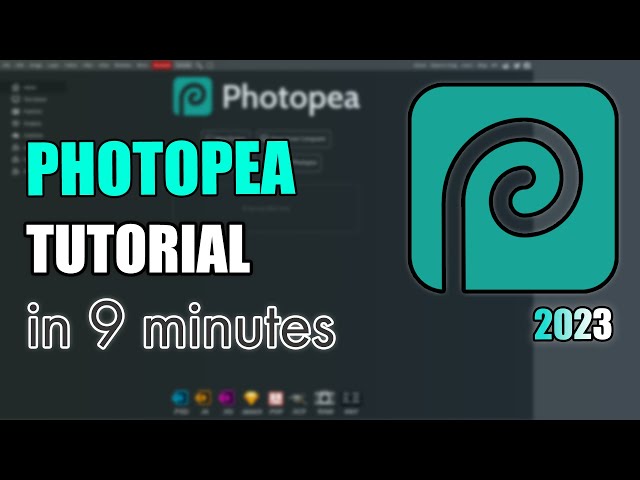 Photopea Tutorial for Beginners - Edit Photos Like a Pro class=