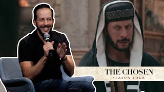 The Chosen Season 4 Episode 3 Interview with Philip Shahbaz (Rabbi Akiva)