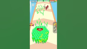 🧢SATISFYING MOBILE GAME CROWD EVOLUTION #satisfying #gameplay #satisfyingvideo #games