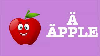 Barnvisa - Alfabetssången På Svenska Abc Sång Swebarnsånger.tv