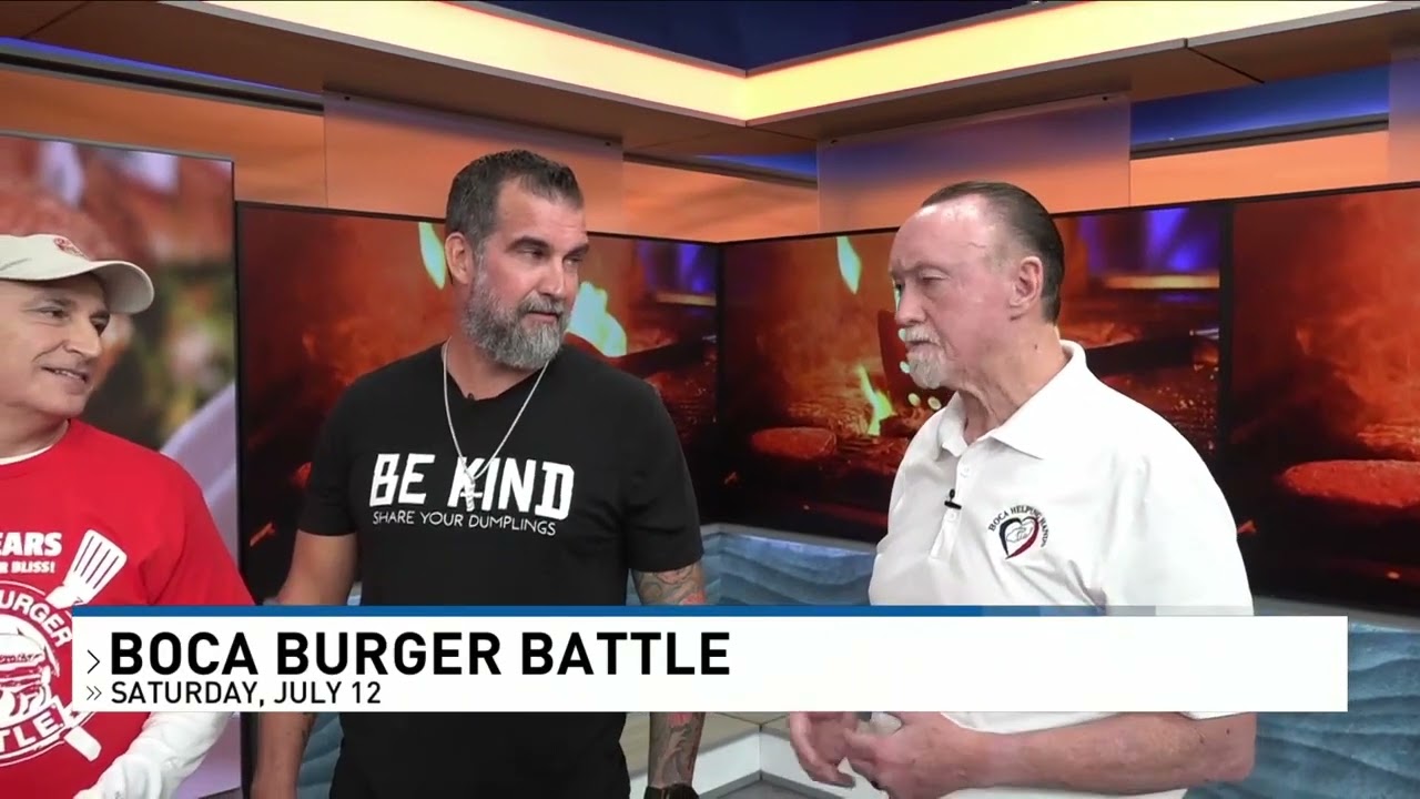 CBS12 NEWS - 2025 BOCA BURGER BATTLE