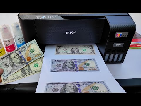 Scan & Print quality test! mejor fotocopiadora barata / Epson L3210 Complete installation Process