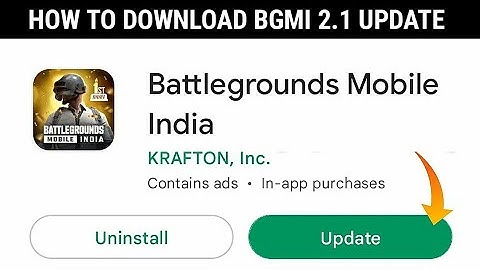 😍How to Update Bgmi | Bgmi 2.1 Update Not Showing Fix | Bgmi New Update