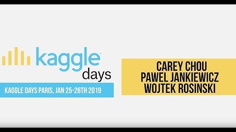 "Apply the taste of music to fashion" | Kaggle Days Paris