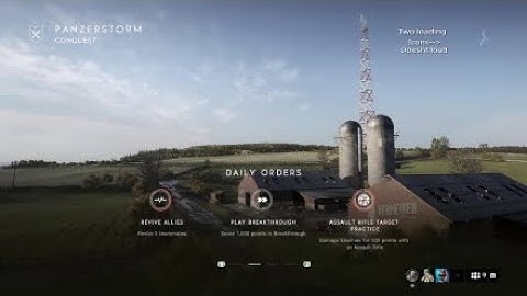 BFV Infinite loading screens bug PS4