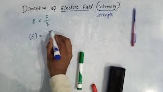 dimensions of electric field