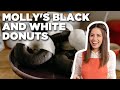 Molly yehs black and white donuts  girl meets farm  food network
