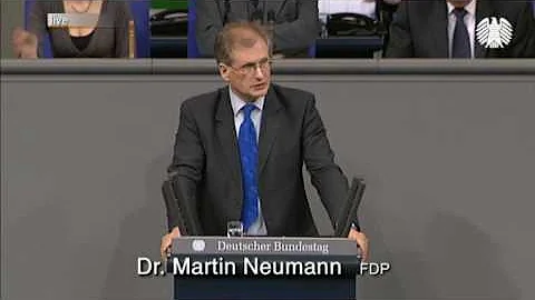 Martin Neumann MdB: Rede zur Internationalisi...  ...
