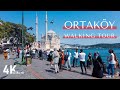 4K Beşiktaş Ortaköy Yürüyüş Turu | Besiktas Ortakoy Walking Tour