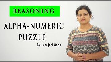 II AIPHA  NUMERIC PUZZLE II By Manjari Ma