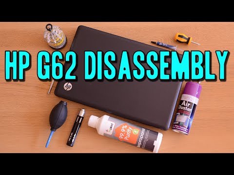 HP G62 Disassembly