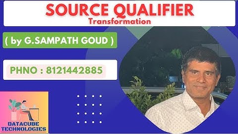 Source Qualifier examples