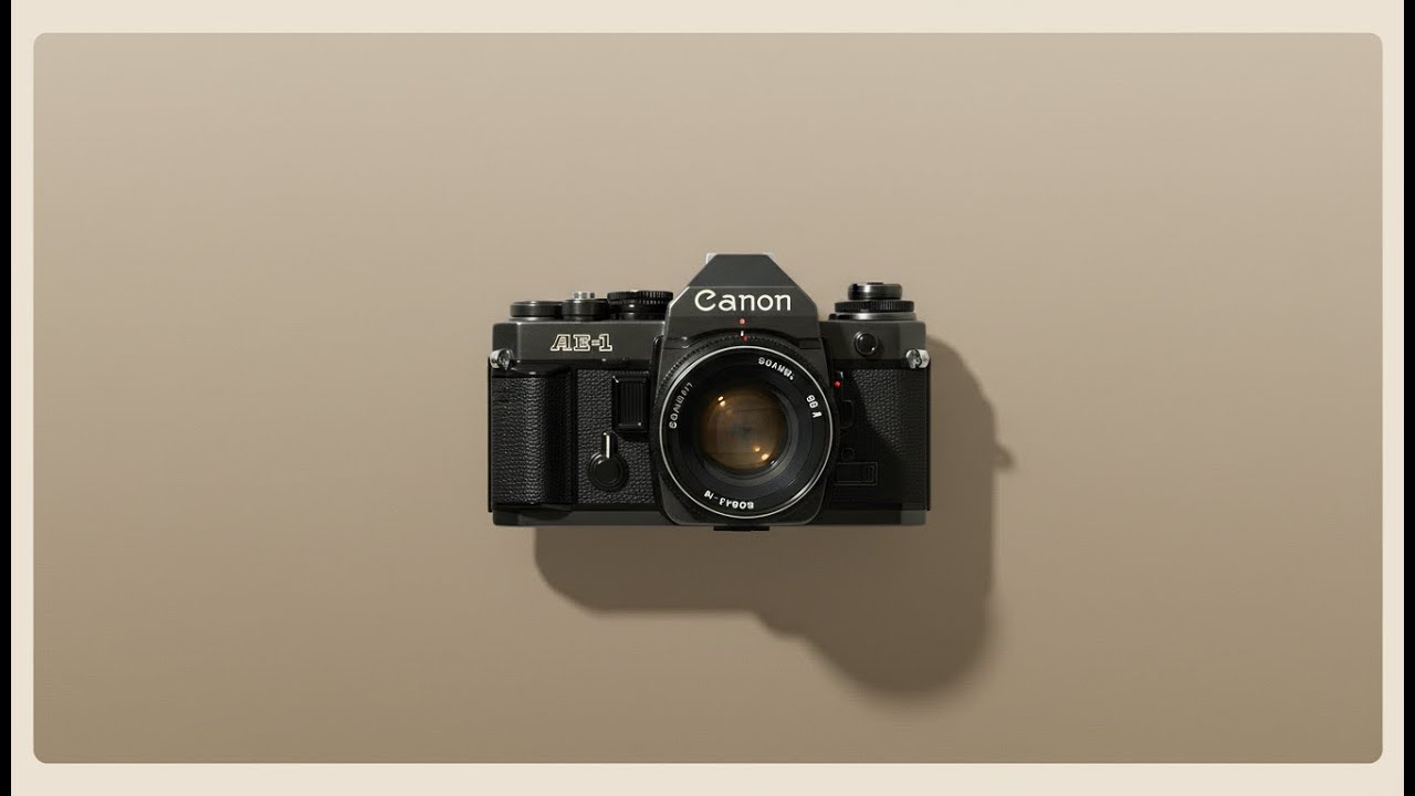 Canon AE 1 Film SLR