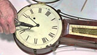 Banjo clock (patent timepiece) instructional video