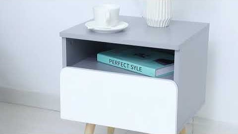 HOMCOM Nordic Side Table