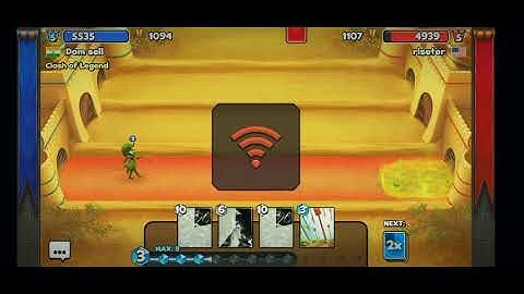 my internet was not working still i won and opened castle crush THANDER GAMING