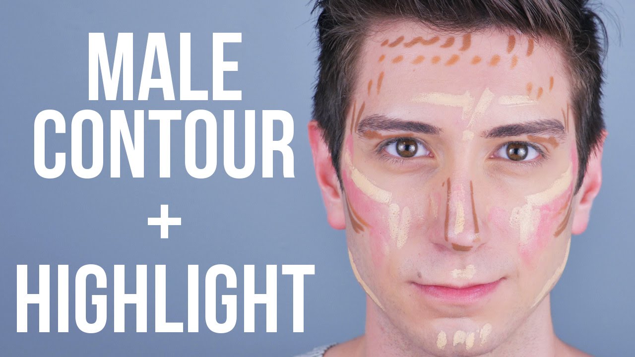 Contour Highlight Tutorial For Men Male Makeup YouTube