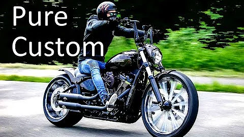 ⭐️ Harley Davidson Softail Breakout by Rick's Motorcycles Ape Hanger Custom Bikes