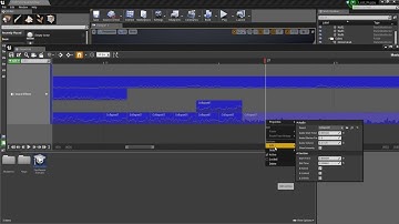 Unreal Engine 4 Level Sequencer Creating Music