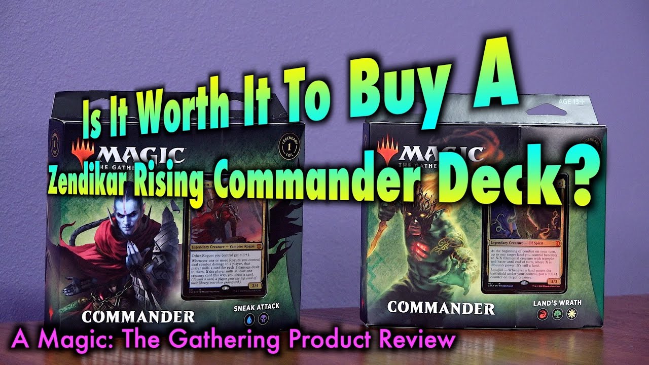 Download Is It Worth It To Buy A Zendikar Rising Commander Deck For Magic: The Gathering?