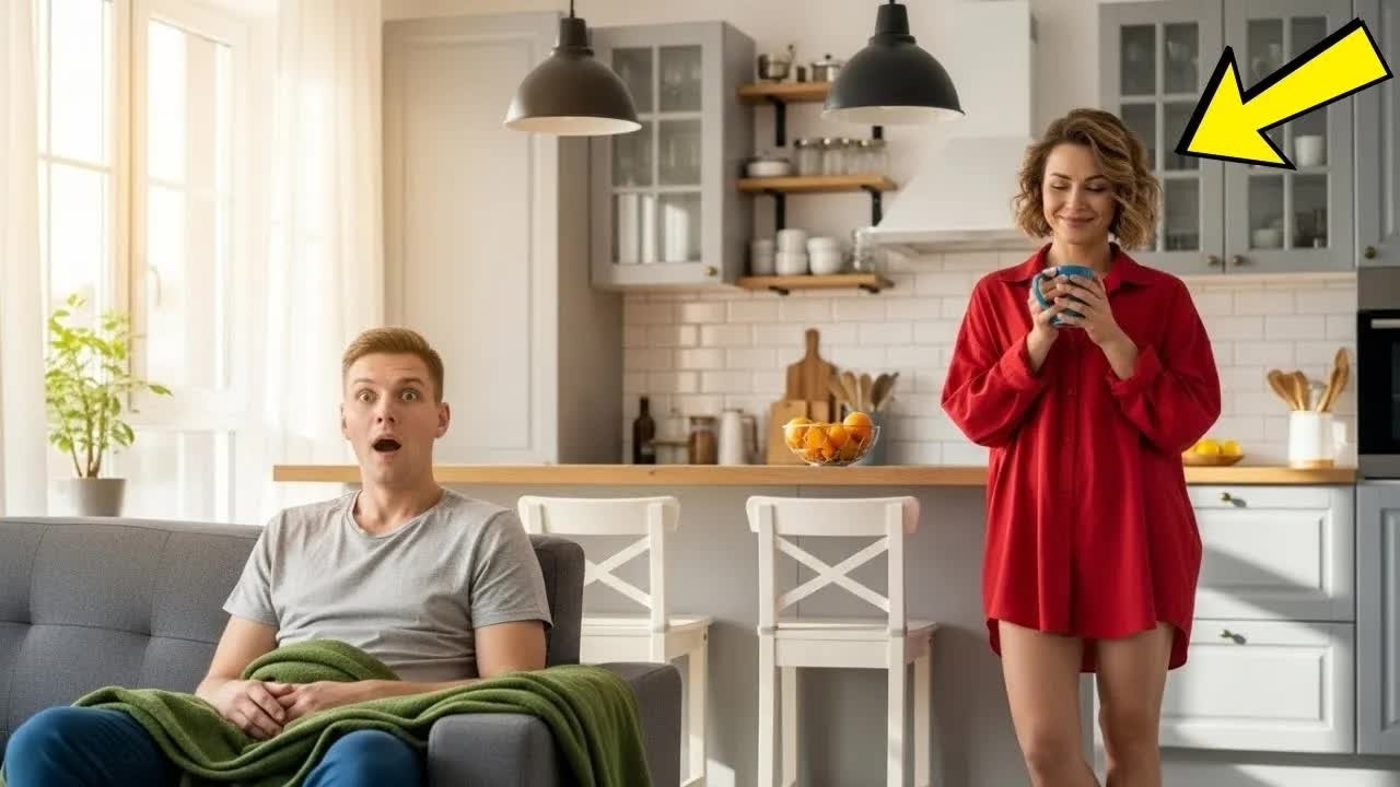 Alleinerziehender Vater Erwacht — Und Die CEO Trägt Sein Hemd