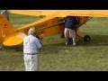 Piper Cub Stunt Flying Comedy Act KLHV 6 20 13 - YouTube