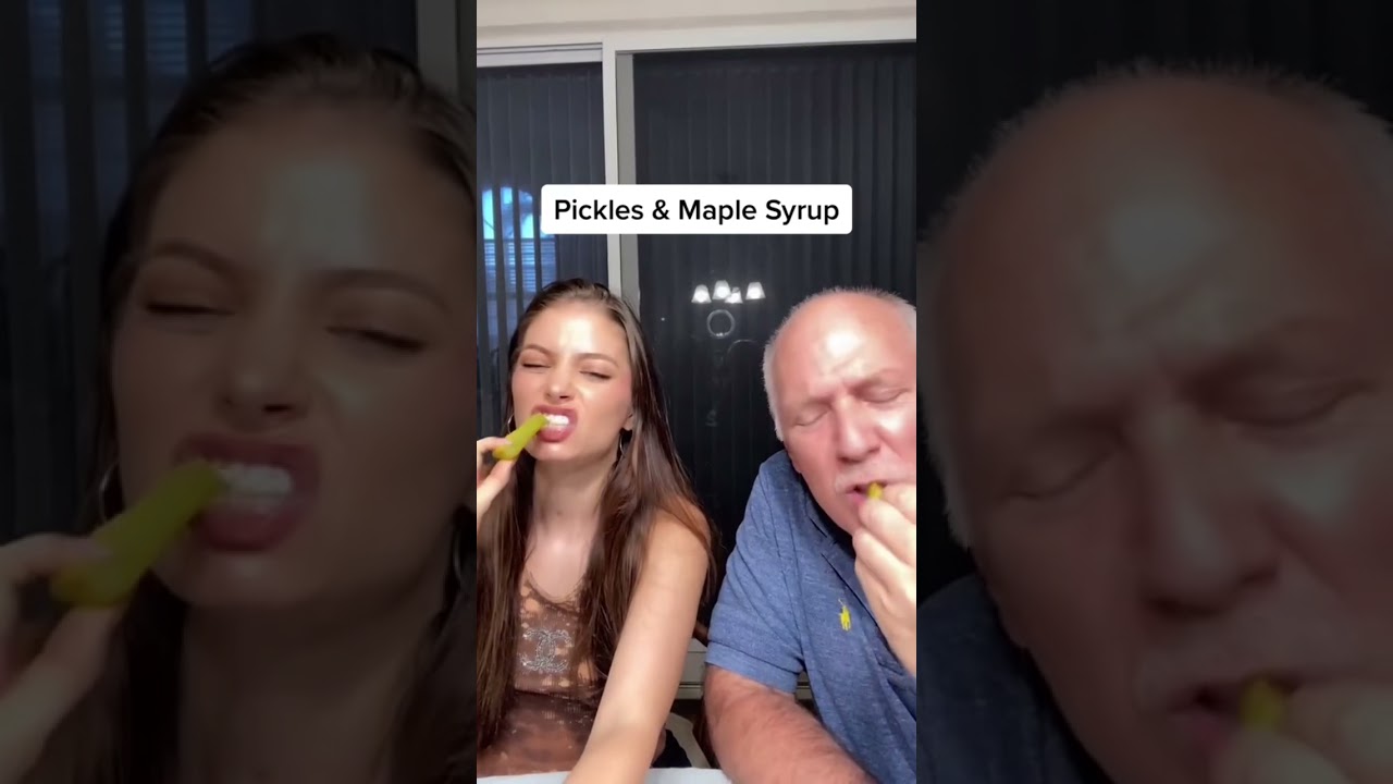 trying WEIRD pregnancy cravings😳 