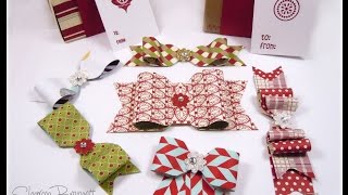 Stampin Up Punch Board Bows (Part 1)