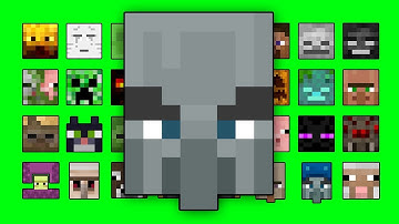 VINDICATOR VS ALL MOBS | MINECRAFT