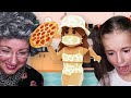 Ruby and Bonnie are working at the pizza place in Roblox