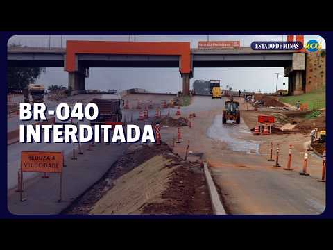 BR-040 to have lane closure towards Juiz de Fora for three months