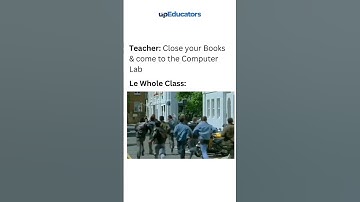 Computer Lab visits were the highlight of the whole week in school for every student🙌 | #upeducators