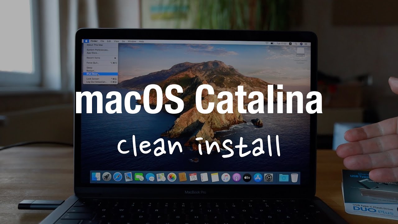 How to clean install macOS Catalina from Bootable USB Drive - YouTube
