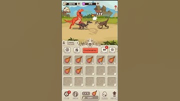 Simulation game idle dinosaurs triassic period 7 and triassic period 8 complete