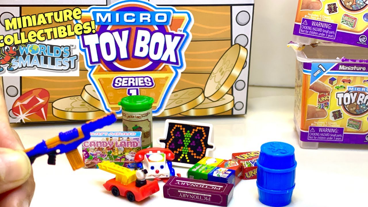 Toy Box Micro Miniature Collectibles, Series 1