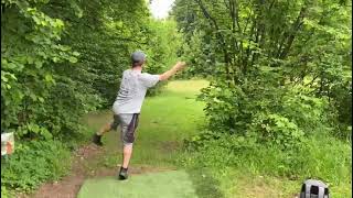 Discgolf Gößweinstein, Main Layout, Bahn 4, 69m, Par 3, Player: NoName09 for Birdie