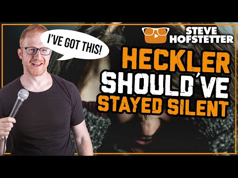 Selfish Mom Heckler Gets Owned - Steve Hofstetter