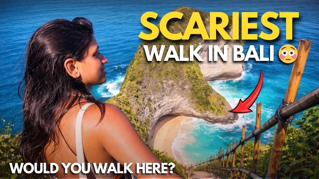 Kelingking Beach Trek — Was It Really Worth the Risk? 😳 | Bali Vlog 13 | Nusa Penida