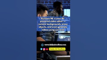 Insane AI Video Editor | Runway ML in 30 Seconds #shorts