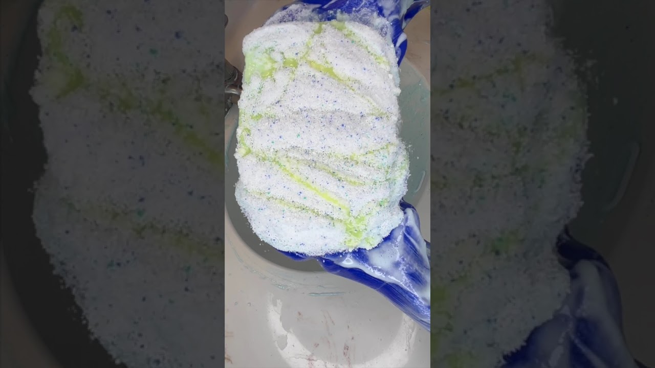 Sponge ASMR | Palmolive and Roma Squeezes 🧽🧼🩵