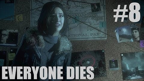 Until Dawn | Chapter 8 - Animus | Everybody Dies Walkthrough [Douchebag Edition]