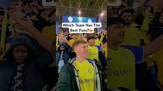 Which team has the best fans?