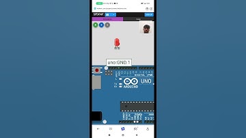 TUTORIAL MENYALAKAN LAMPU LED MENGGUNAKAN ARDUINO UNO PADA WEB WOKWI