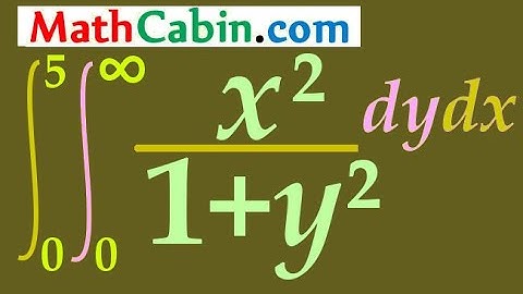 ∫∫ Double IMPROPER Integral problem ! ! ! ! !