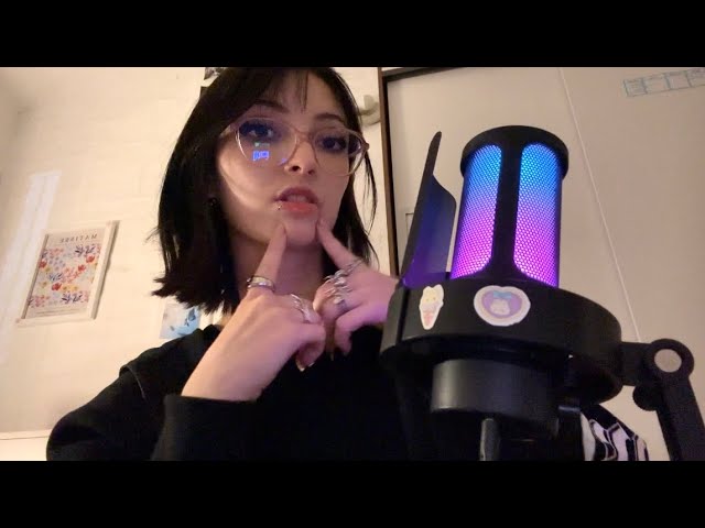 ASMR | Te maquillo + triggers y mouth sounds (para dormir SI O SI dea)